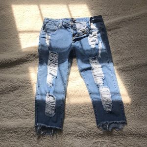 Fashion nova boyfriend jeans